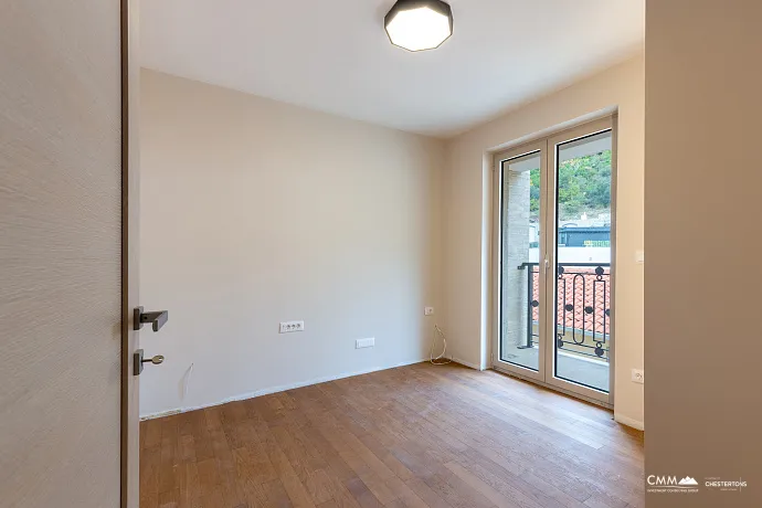 Modern Two-Bedroom Apartment with Panoramic Sea View — Pržno, 68 m²